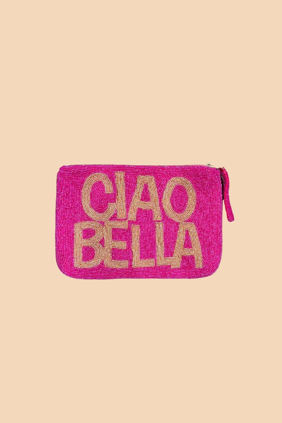 Ciao bella bead clutch - Pink