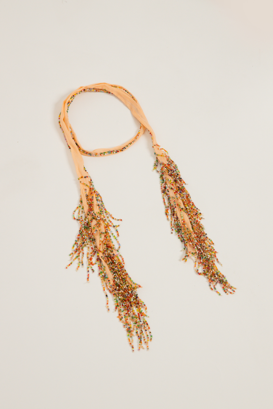 Beaded Tassel Necklace