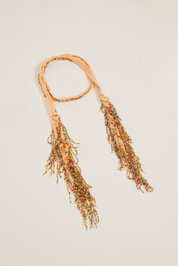 Beaded Tassel Necklace