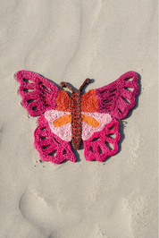 butterfly jute placemat