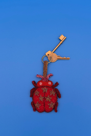 Ladybird Charm Keyring