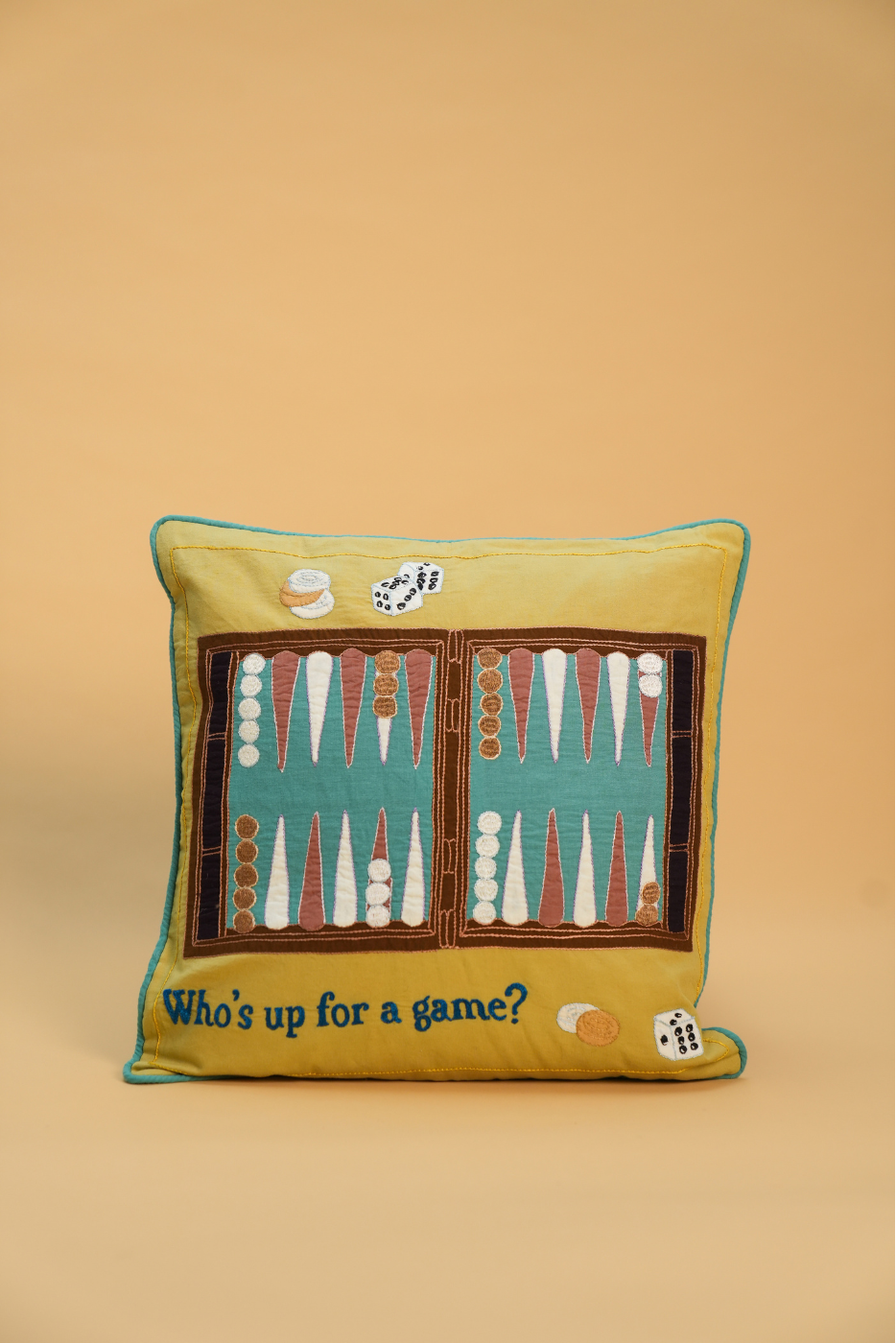 Backgammon Cushion [Preorder: Mid-End October]