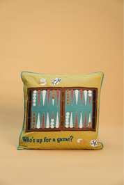 Backgammon Cushion [Preorder: Mid-End October]