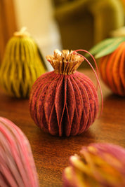 Pomegranate Honeycomb Decoration by East End Press