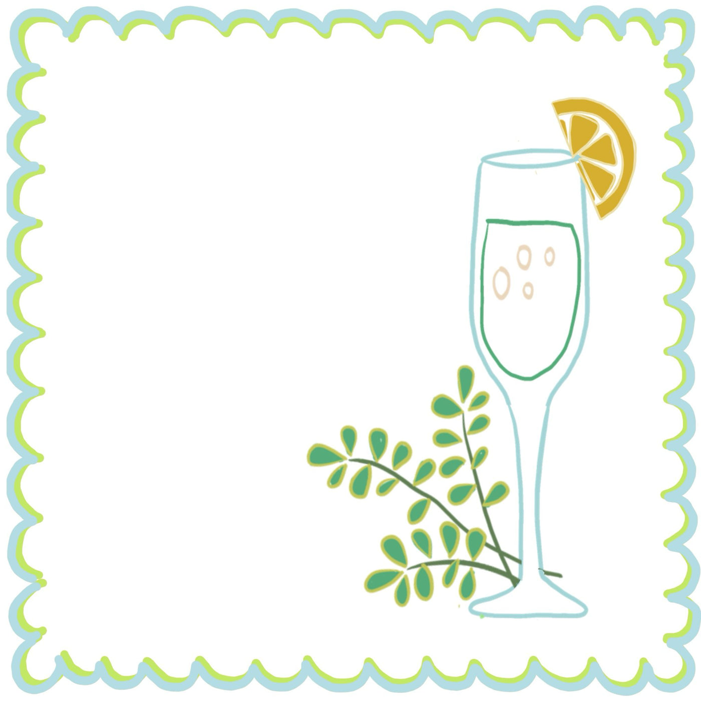 SAMPLE Cheers Napkins, Set of 2