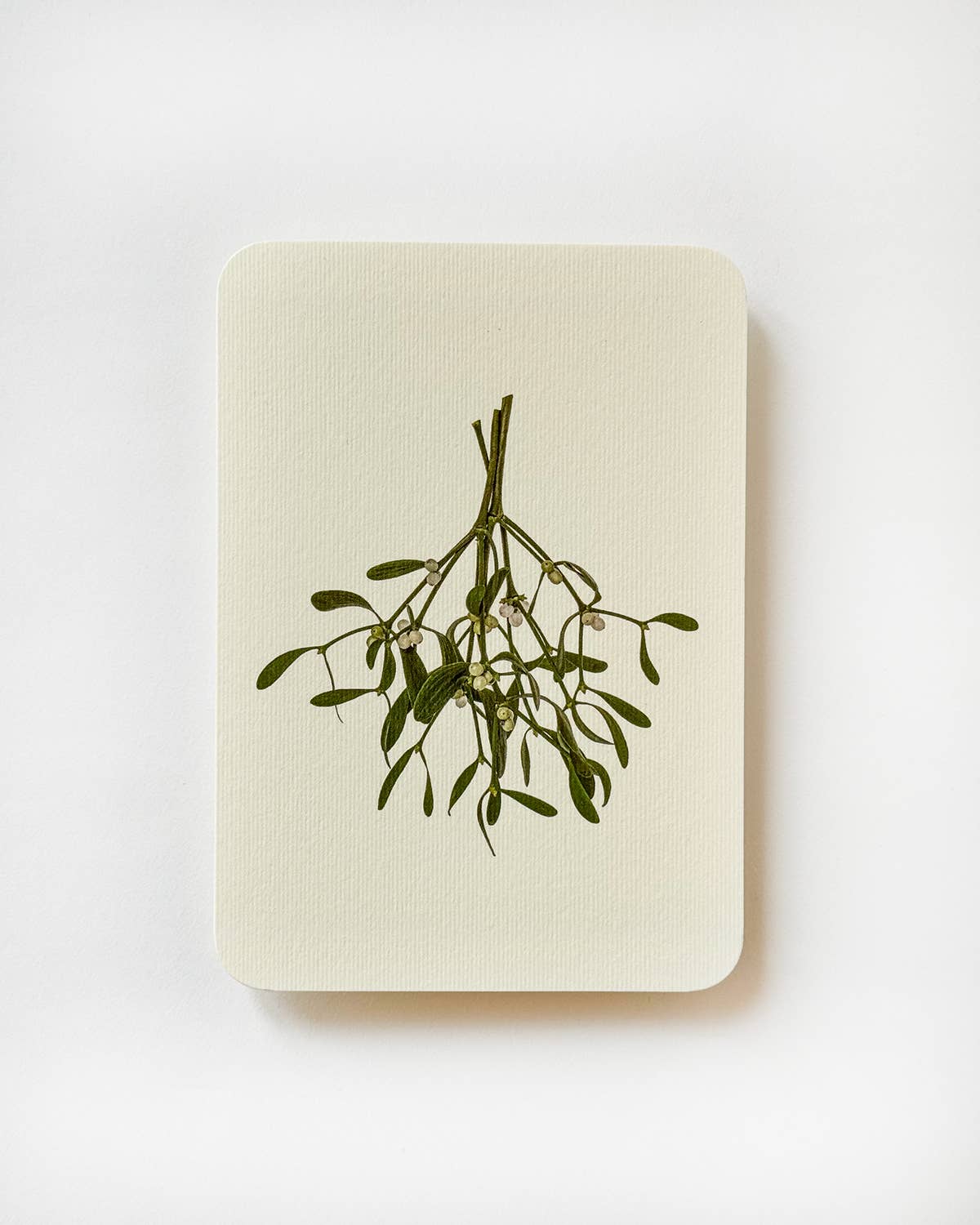 Mistletoe Christmas Card