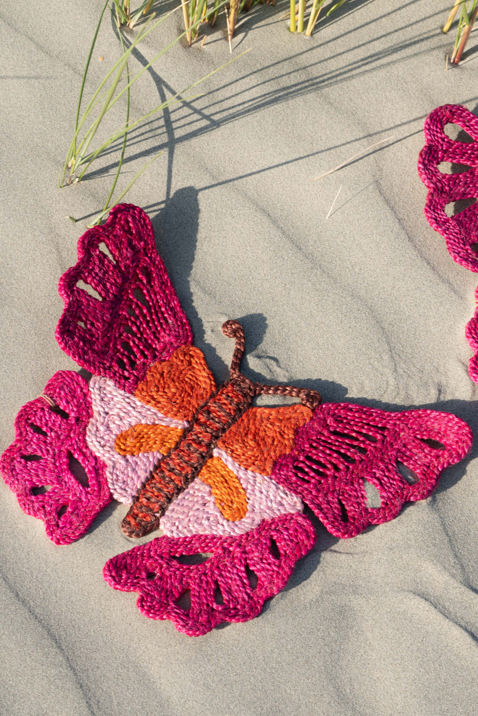 butterfly jute placemat