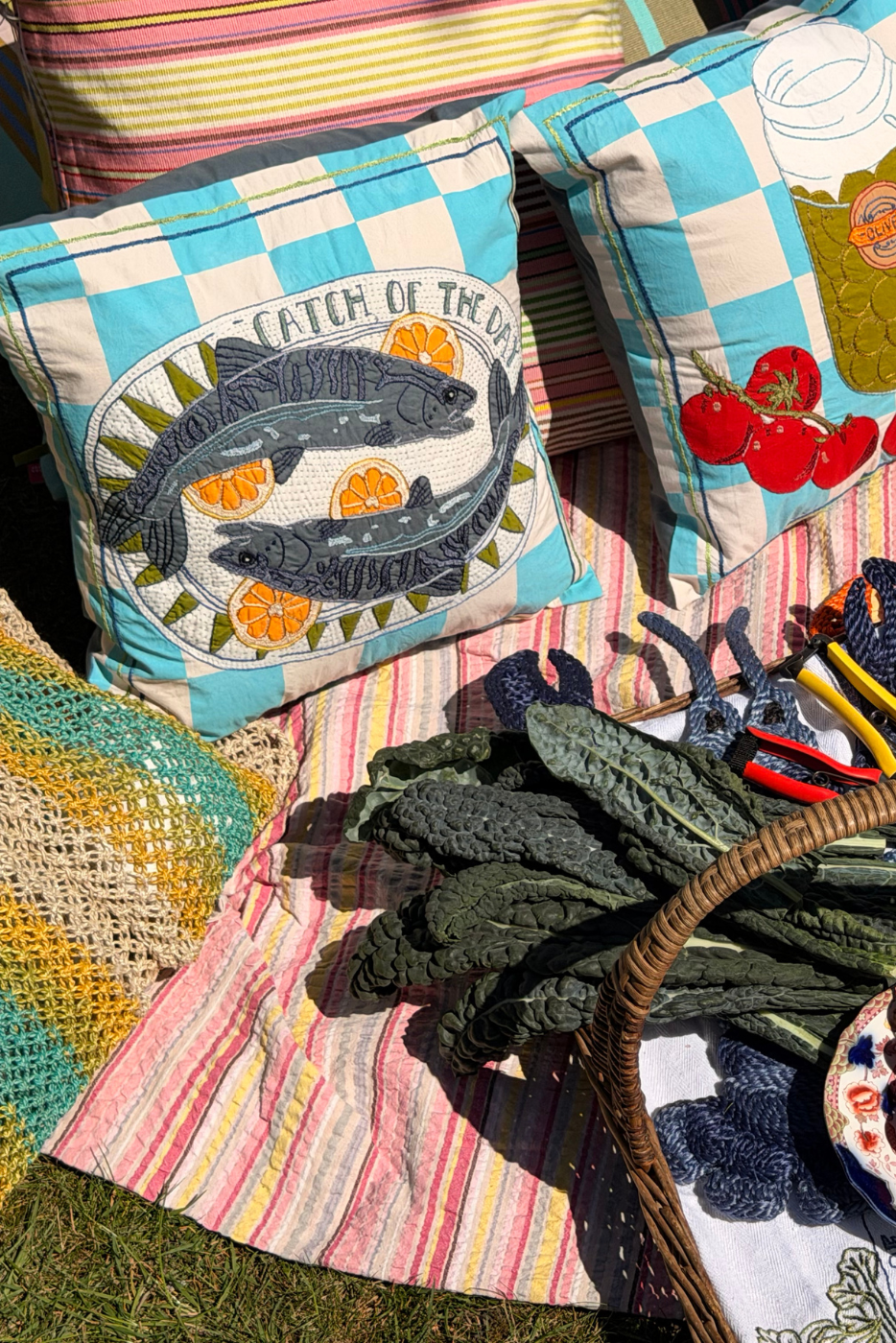 Catch of the Day Cushion