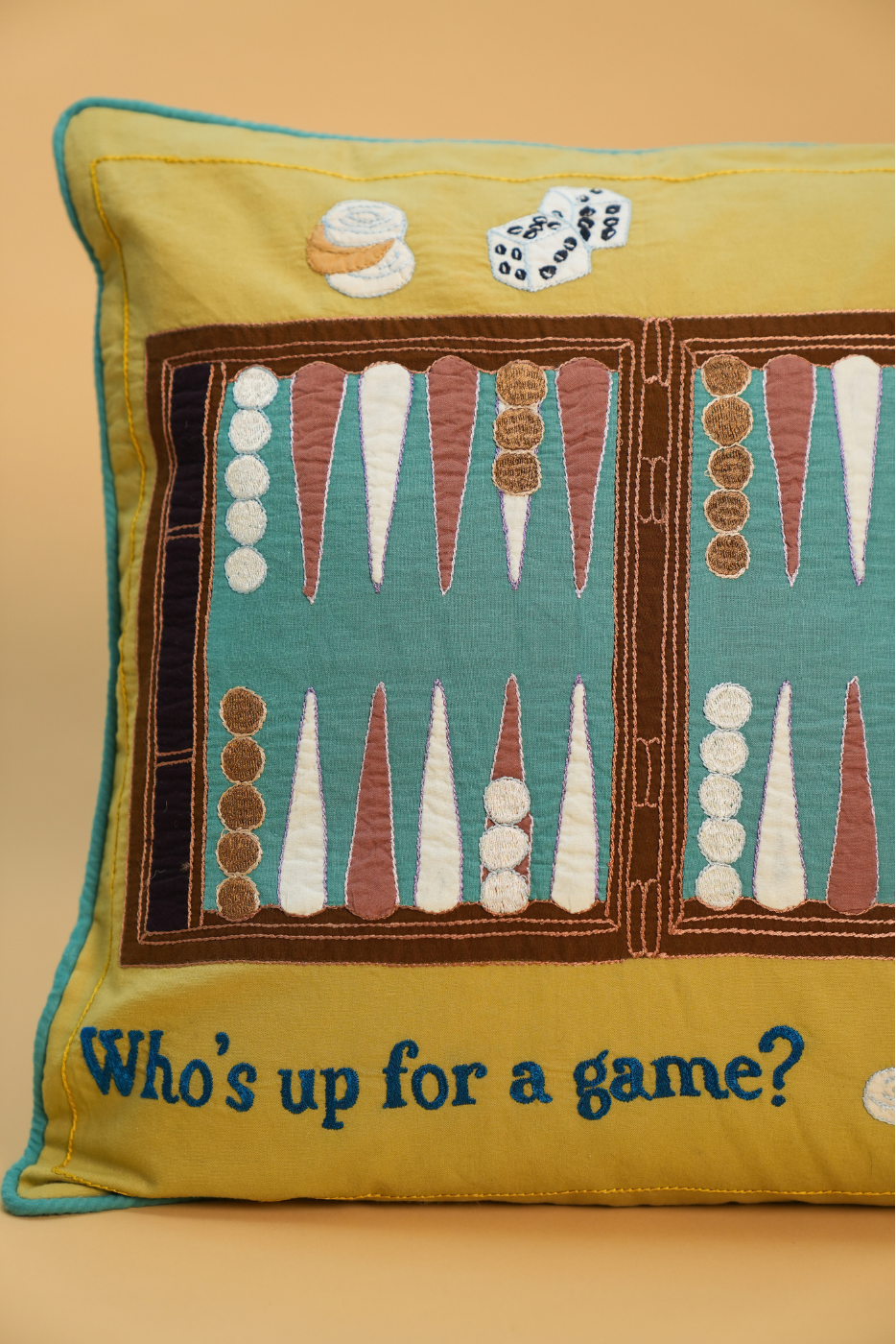 Backgammon Cushion [Preorder: Mid-End October]