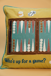 Backgammon Cushion [Preorder: Mid-End October]