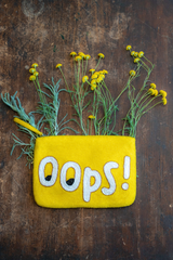 Oops Beaded Clutch