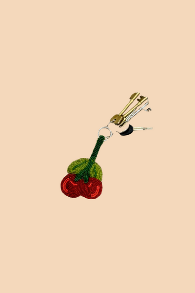Fruit Mini Beaded Keyring