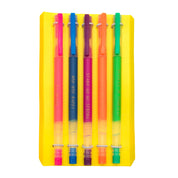 Set of 5 Rainbow Gel Pens
