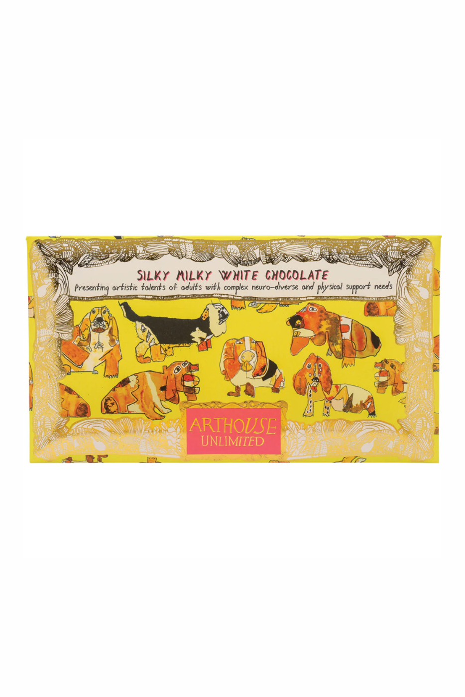 Happy Hounds, Silky Milky White Chocolate