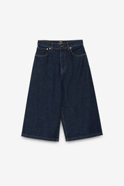 Denim Knee Shorts