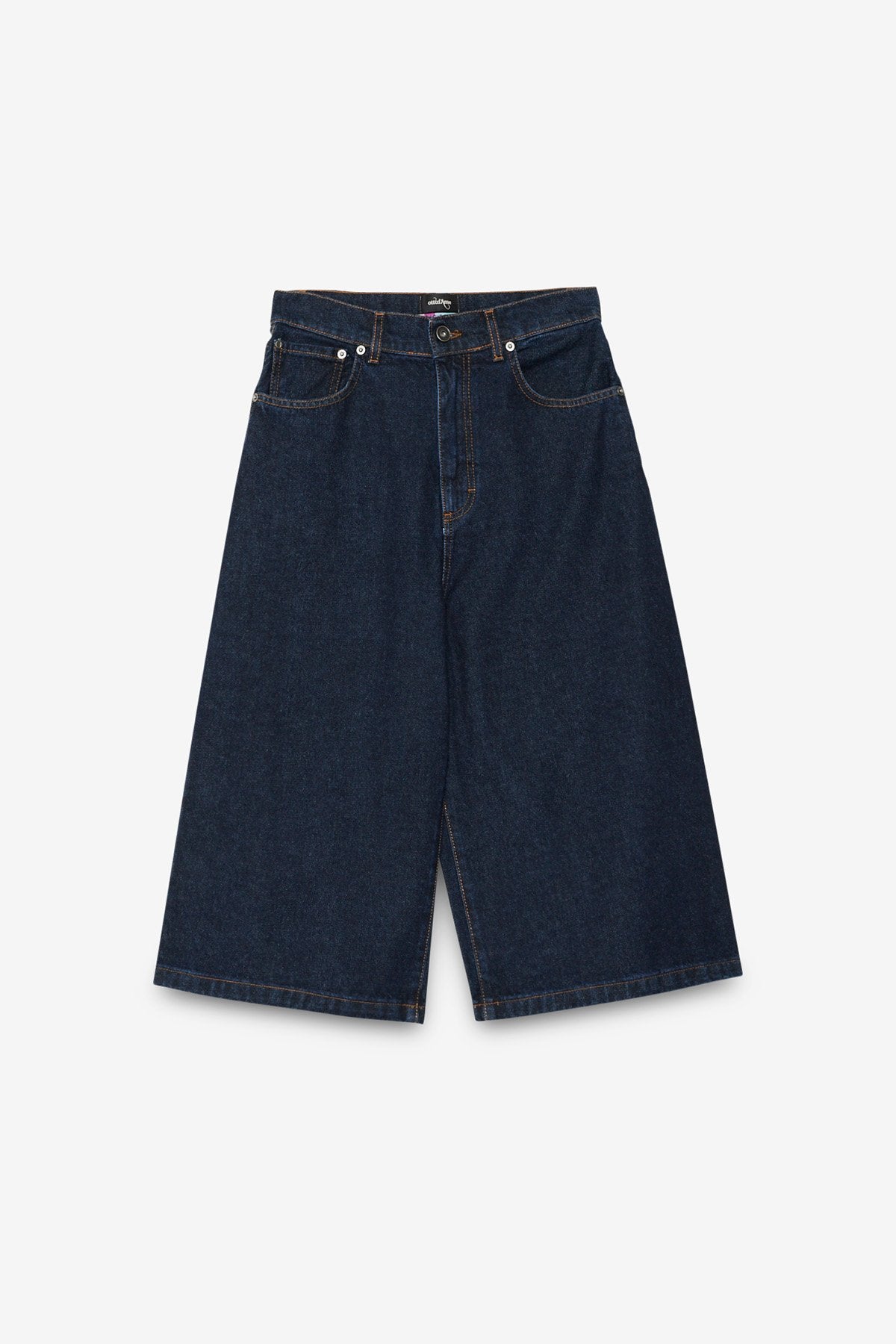 Denim Knee Shorts