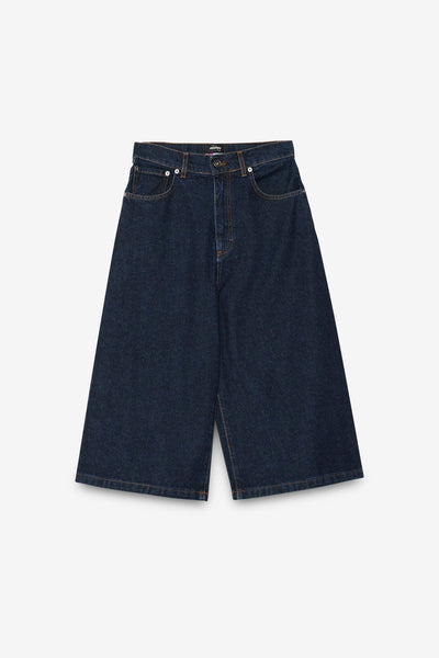 Denim Knee Shorts