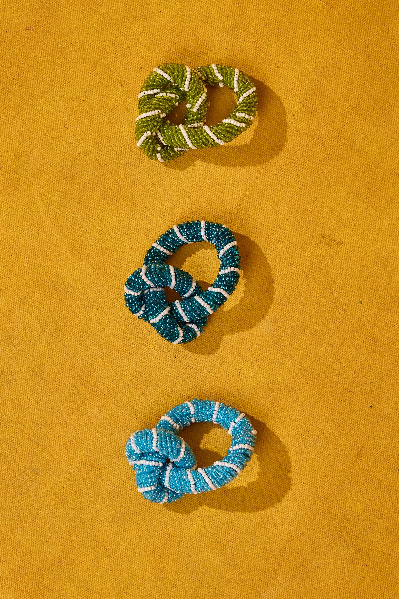 Rope Beaded Napkin Rings