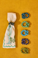 Rope Beaded Napkin Rings