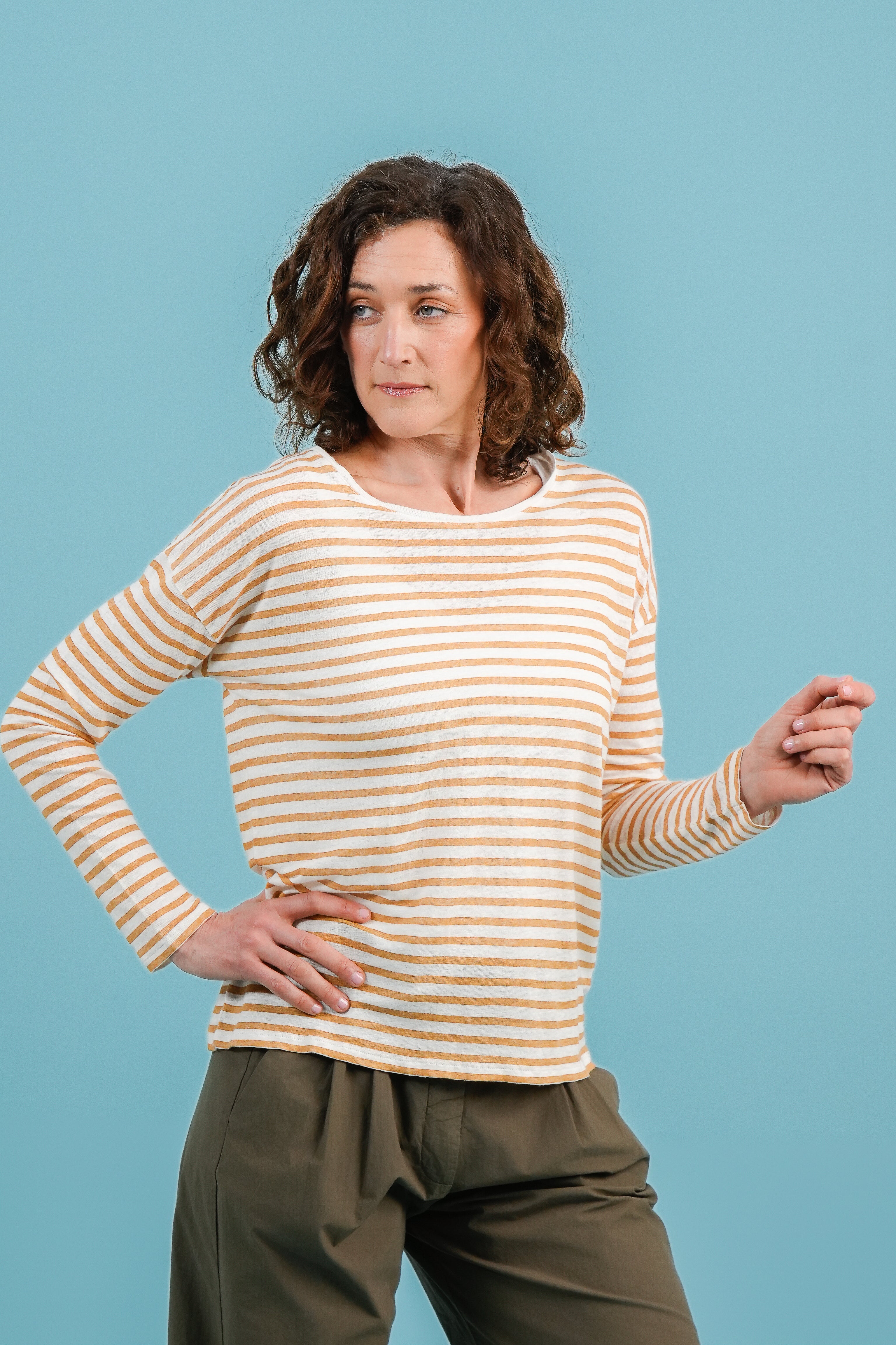 Tessy Stripe Top