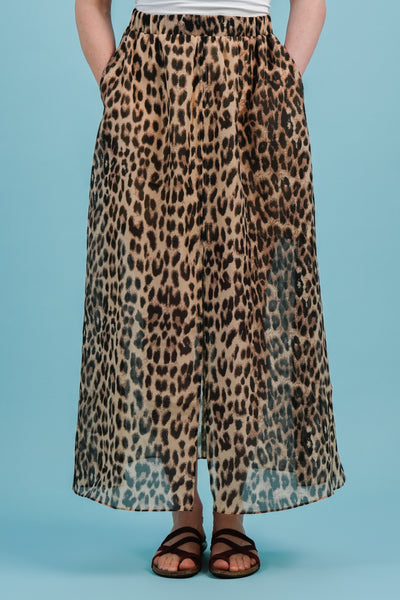 Leopard Sadia Skirt