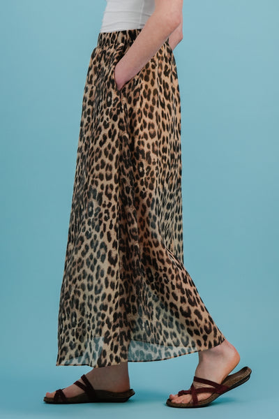 Leopard Sadia Skirt