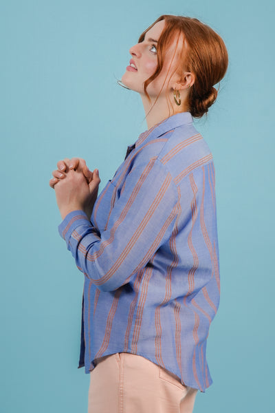 Sacrecoeur Anita Gold/Blue Shirt