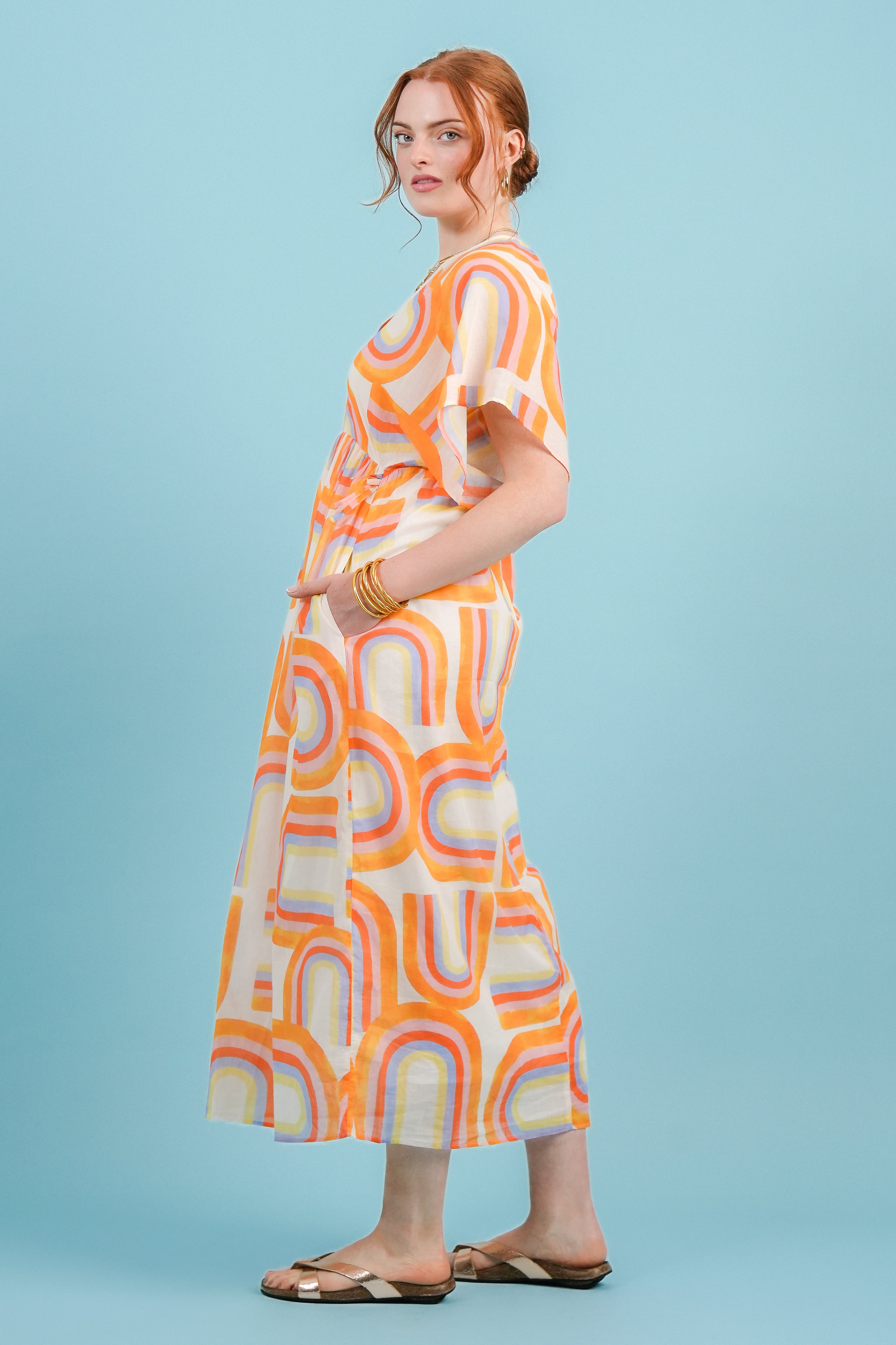 Alba Rainbow Dress