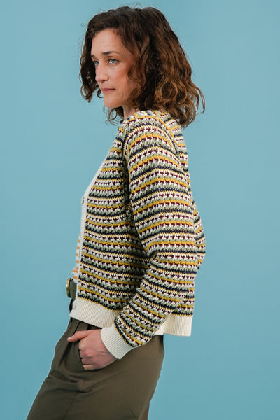 Eli Ecru Cardigan