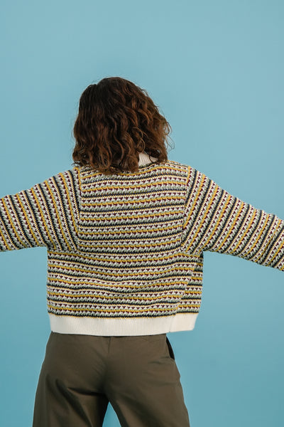 Eli Ecru Cardigan