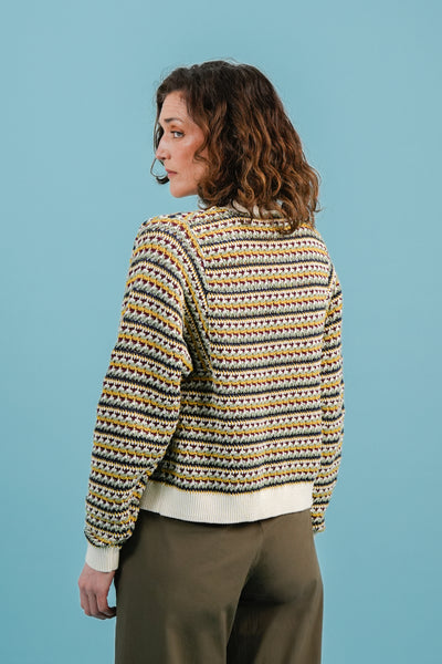Eli Ecru Cardigan