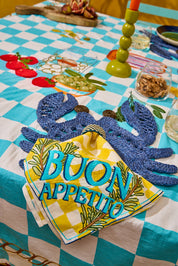 Buon Appetito Embroidered Napkins