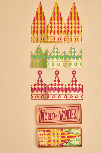 Paper Crowns with Box (PRE-ORDER: end Oct)