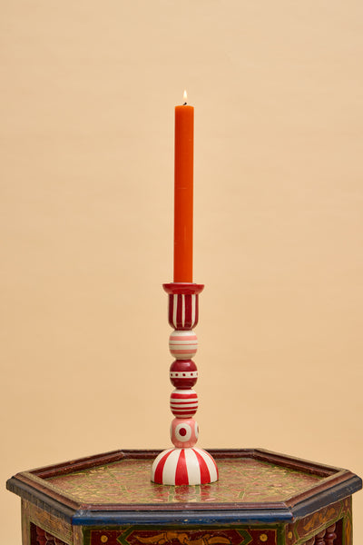 Raspberry Fiesta Candlesticks (PRE-ORDER: end Oct)