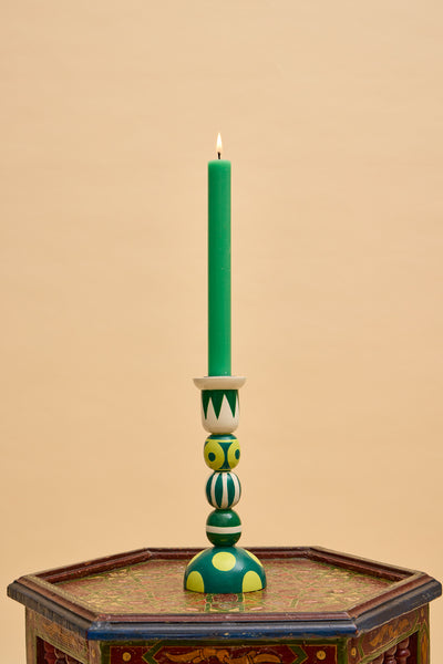 Kiwi Fiesta Candlesticks (PRE-ORDER: end Oct)