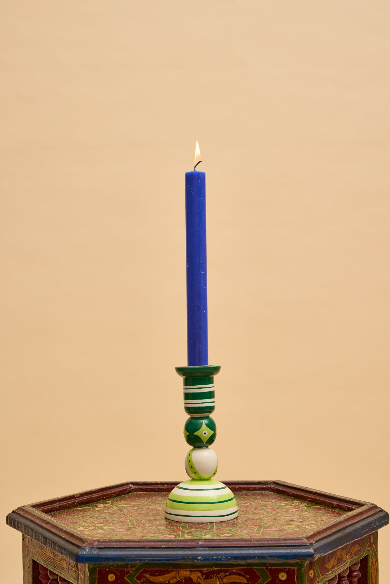 Kiwi Fiesta Candlesticks (PRE-ORDER: end Oct)