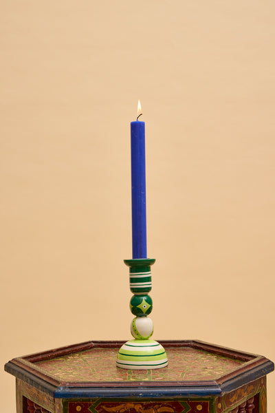 Kiwi Fiesta Candlesticks (PRE-ORDER: end Oct)