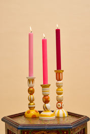 Orange Fiesta Candlestick