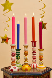 Orange Fiesta Candlestick