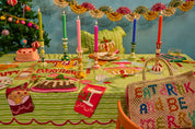 Happy Everything Stripe Tablecloth