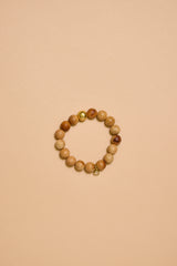 Ashen Beaded Bracelet