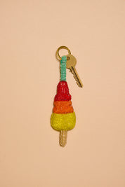 Rocket Ice Lolly Charm Keyring