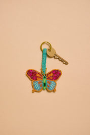 Butterfly Charm Keyring