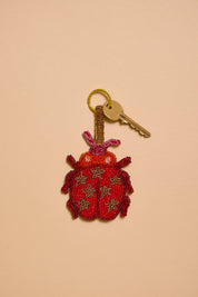 Ladybird Charm Keyring