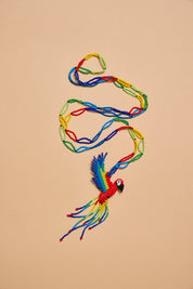 Parrot Beaded Pendent Necklace