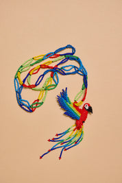 Parrot Beaded Pendent Necklace