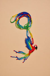 Parrot Beaded Pendent Necklace
