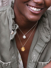 Chrysanthemum Flower Necklace