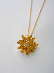 Chrysanthemum Flower Necklace