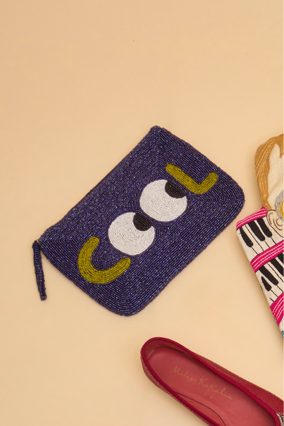 Cool Beaded Clutch
